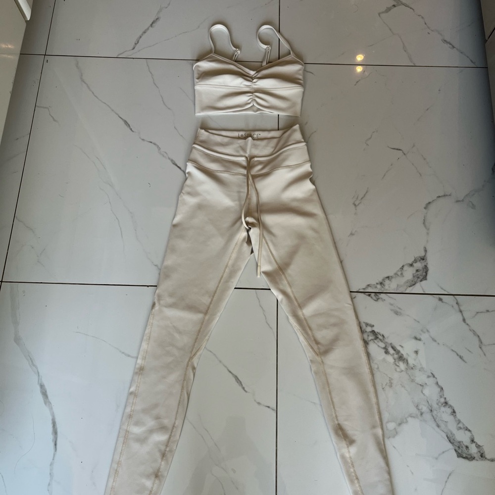 L*Space Cream Leggings Set